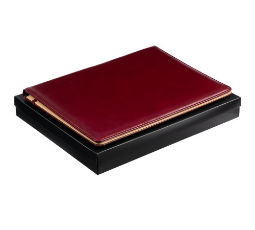 Папка адресная Signature, бордовая