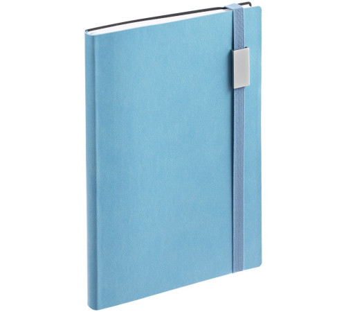 Ежедневник Vivian Metal, недатированный, голубой