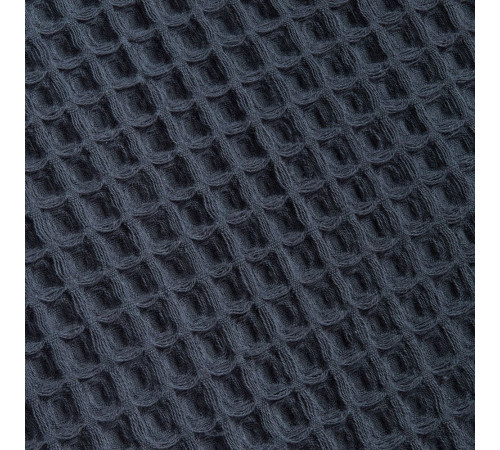 Плед вафельный Elenglect, темно-серый