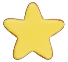 Печенье «Звезда», желтое