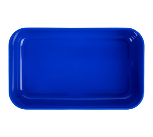 Ланчбокс Lunch Hour, белый с синим