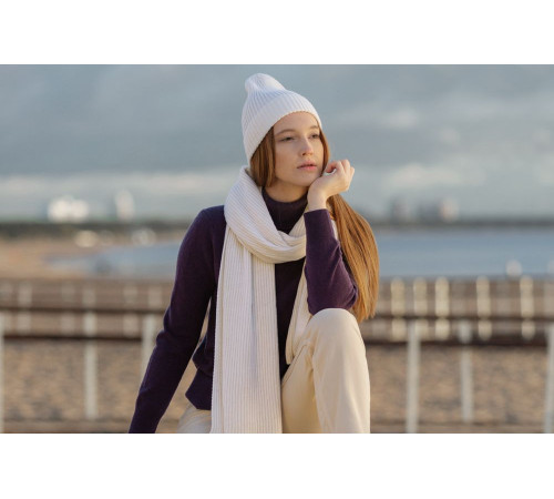 Шапка Alpine, белая