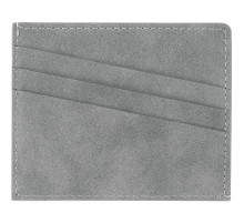 Чехол для карточек Nubuk, светло-серый