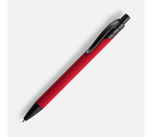 Ручка шариковая Undertone Black Soft Touch, красная