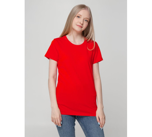Футболка женская T-bolka Lady, красная