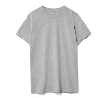 Футболка унисекс T-Bolka 160, серый меланж