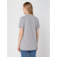 Футболка унисекс T-Bolka 160, серый меланж