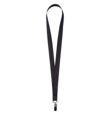 Лента для бейджа Neckband, черная