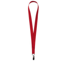 Лента для бейджа Neckband, красная