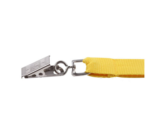 Лента для бейджа Neckband, желтая