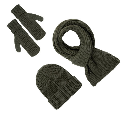 Варежки Nordkyn, зеленые (оливковые)