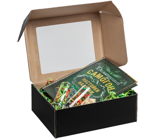 Коробка с окном Visible, черная