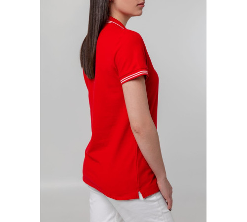 Рубашка поло женская Virma Stripes Lady, красная