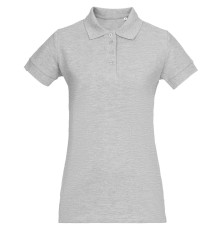 Рубашка поло женская Virma Premium Lady, серый меланж