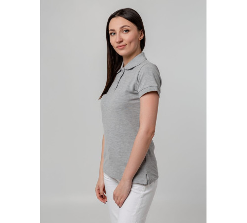 Рубашка поло женская Virma Premium Lady, серый меланж