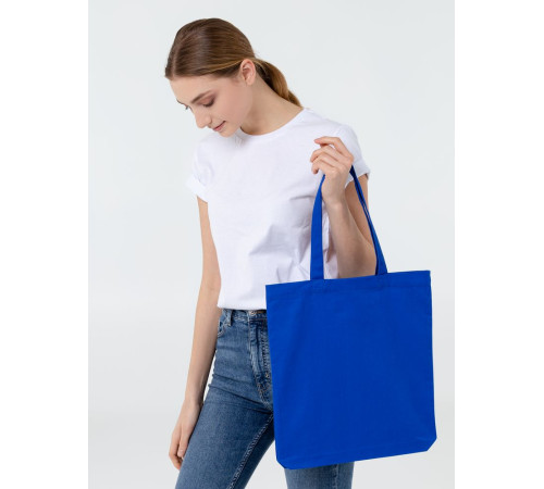 Холщовая сумка Avoska, ярко-синяя