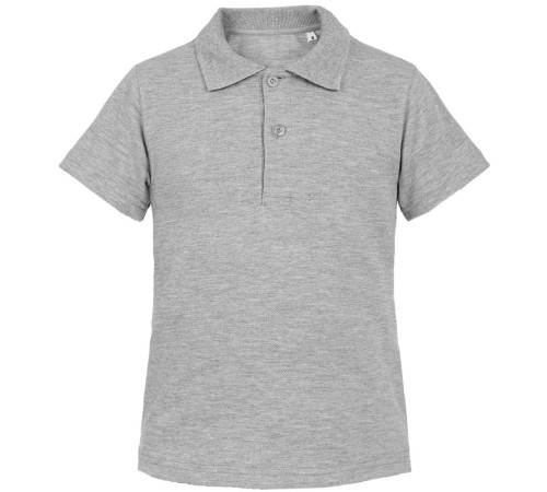 Рубашка поло детская Virma Kids, серый меланж