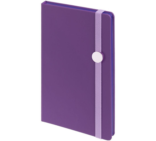 Блокнот Shall Round, фиолетовый