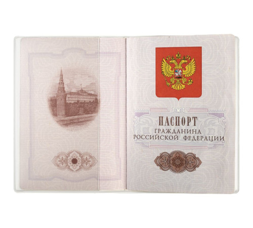 Обложка для паспорта Dorset, белая