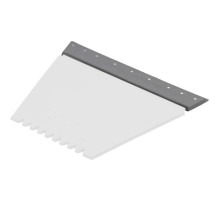 Скребок с водосгоном Snowie, белый