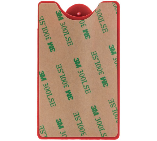 Чехол для карты на телефон Carver, красный