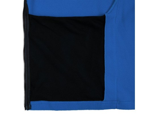 Куртка флисовая унисекс Manakin, ярко-синяя