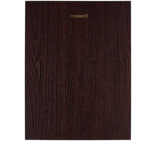 Плакетка Plaque, большая, вишня с золотистой пластиной