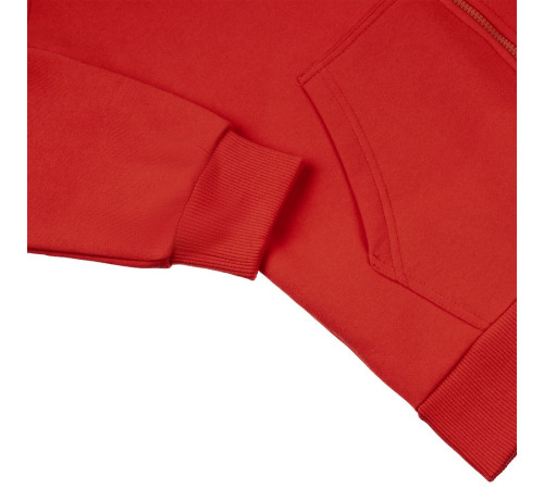 Толстовка на молнии с капюшоном Siverga Heavy 2.0, красная