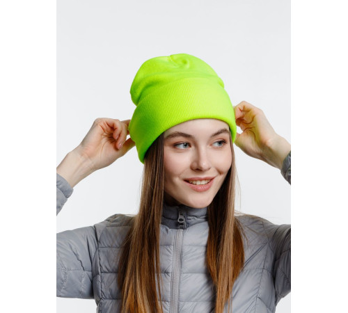 Шапка Urban Flow, салатовый неон