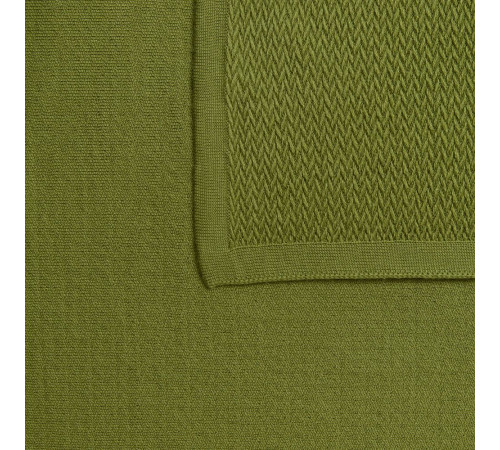 Плед Ornato, зеленый (лавровый)