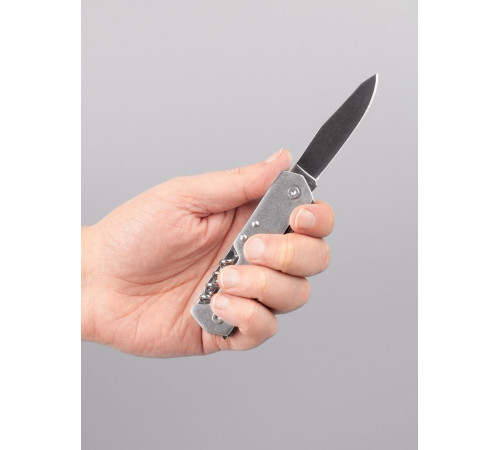 Туристический нож Liten Halp, серебристый