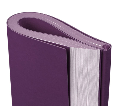 Ежедневник Flat, недатированный, фиолетовый