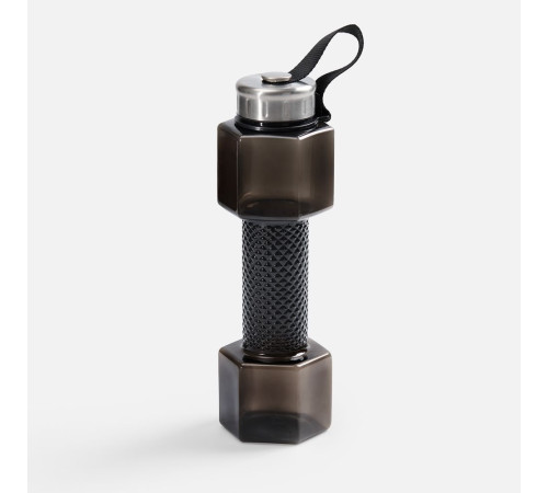 Бутылка для воды Hantelis, черная