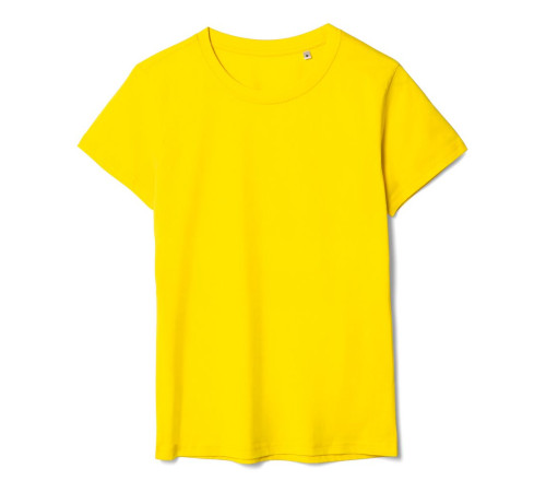 Футболка женская T-bolka Lady, желтая
