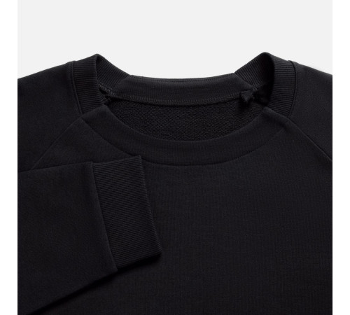 Свитшот унисекс Avenu, черный