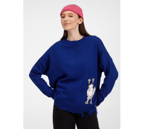 Джемпер Sharpick, темно-синий (кобальт)