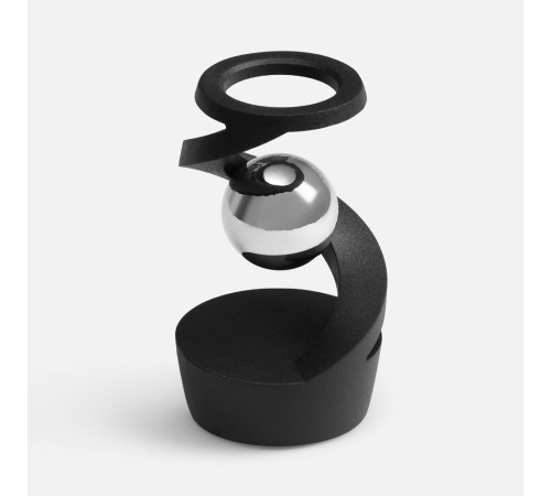 Настольный антистресс Mindflow, черный с серебристым