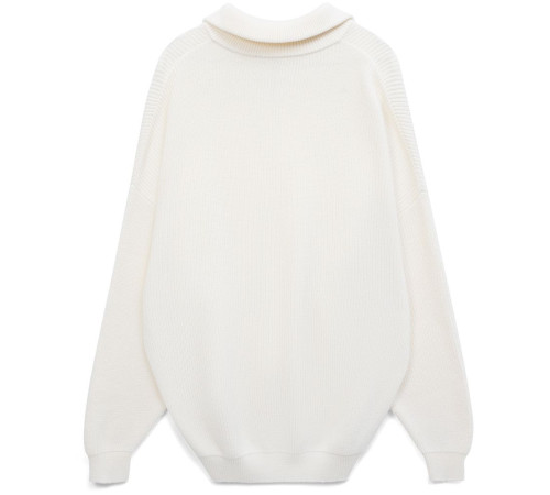 Джемпер Siluetti Birne, молочно-белый