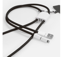 Кабель-ланьярд energyFlex Pro, черный