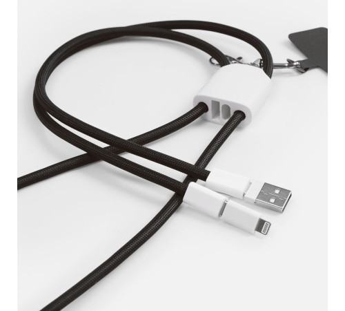 Кабель-ланьярд energyFlex Pro, черный