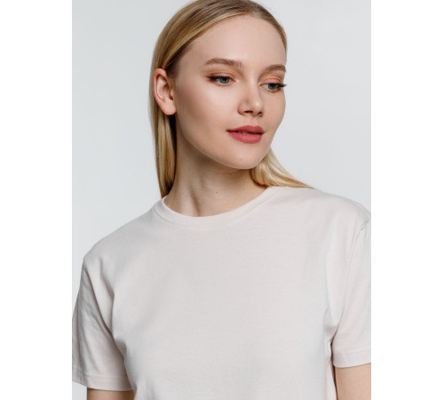 Футболка унисекс T-Bolka 160, молочно-белая