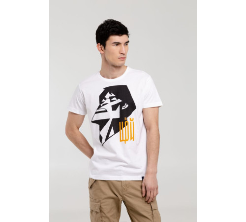 Футболка «Меламед. Виктор Цой», белая