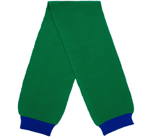 Шарф Snappy, зеленый с синим