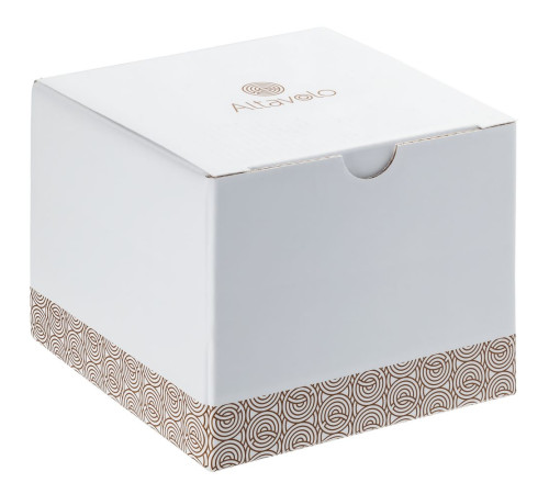 Сахарница Diamante Bianco, белая