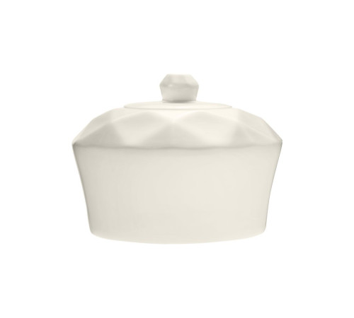 Сахарница Diamante Bianco, белая