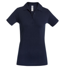 Рубашка поло женская Safran Timeless темно-синяя