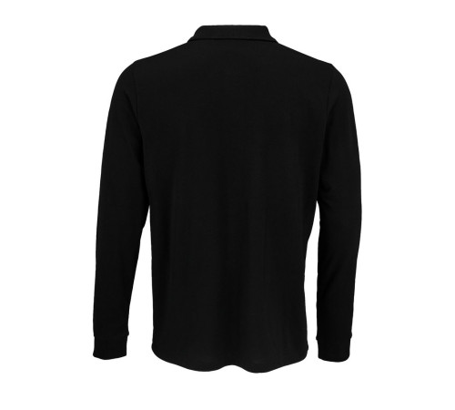 Рубашка поло с длинным рукавом Prime LSL, черная