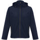 Куртка софтшелл с капюшоном мужская Race Men, темно-синяя