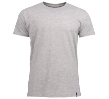 Футболка мужская American U, светлый меланж