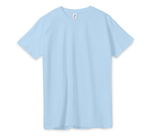 Футболка унисекс Regent 150, голубая
